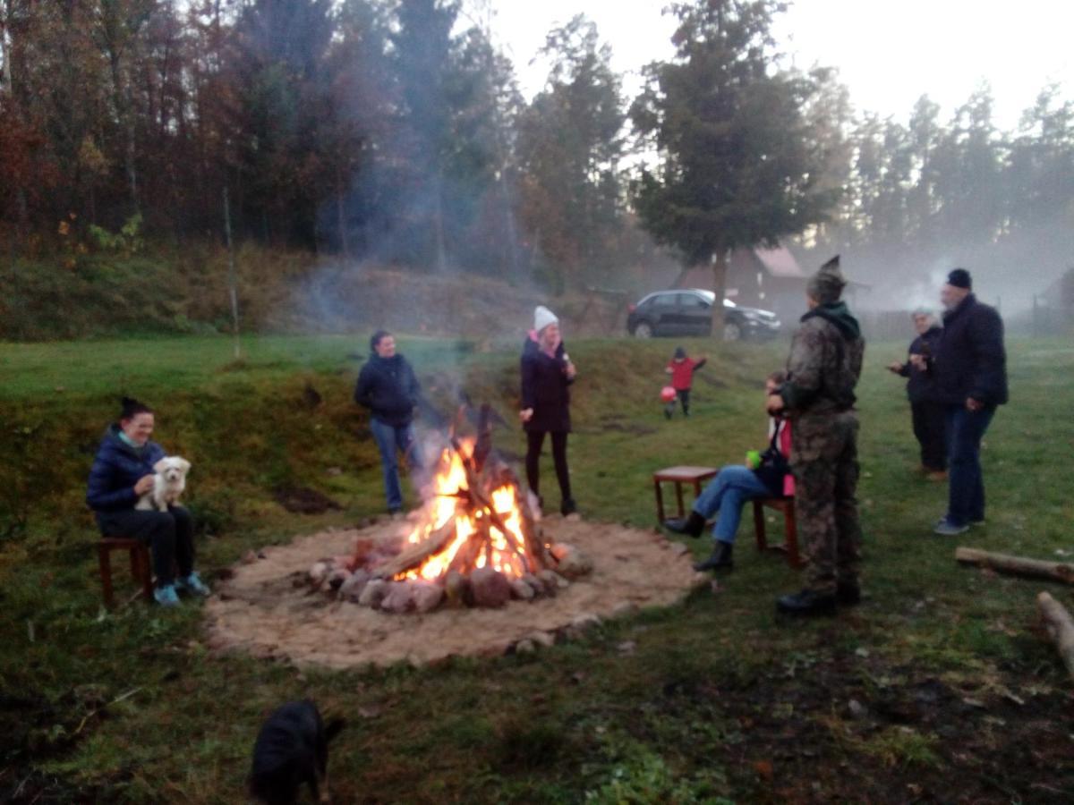 Domki Wczasowe Mazury - Ferienhaus Masuren - Do 12 Osob - Idealny Dla Grup Dluzek Eksteriør billede